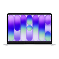 Apple - Portatif MacBook Neo 13 po - A18 Pro - SSD 256 Go - Mémoire 8 Go - Argent-La gamme macbook la plus colorée à ce jour - Offert en argent, rose pastel, agrume et indigo – et muni d’un clavier assorti pour un look parfait. Avec son boîtier robuste en aluminium, MacBook Neo est prêt à vous suivre partout