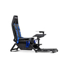 Next Level Racing - Simulateur de vol Boeing Édition Commerciale - Bleu/Noir-Cockpit de vol dédié pour une immersion maximale dans la simulation