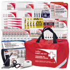First Aid Central - Trousse de premiers soins Type 3 - Grande - CSA Z1220-24 - Emballage souple-Emballée dans un sac en nylon de qualité avec logo bilingue de trousse de premiers soins.