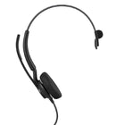 Jabra - Casque mono Engage 40 Inline Link USB-A UC-Design & Couleur : Ultra-léger, Flexible, Noir