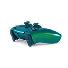 Playstation 5 Manette de jeu sans fil DualSense – Bleu sarcelle Chroma-Discutez en ligne grâce au microphone intégré