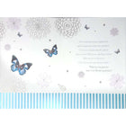 Rosedale Gold - Cartes De Souhaits Fête Générale 5-1/2 po x 8 po / Enveloppes - Paquet de 6 - Papillons-Imprimées sur un papier de qualité non couché