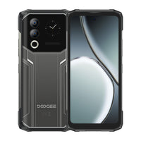 Doogee - Blade20 Ultra - Téléphone robuste - 512 GB - Argent obsidienne - Déverrouillé-Grande batterie de 10 300 mAh avec charge rapide de 18 W