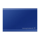 Samsung T7 500Go USB 3.2 Gen. 2 Disque SSD Portatif - Bleu-Intégré avec un logiciel mis à niveau pour PC et Mac pour vous aider à configurer un mot de passe et obtenir les dernières mises à jour du micrologiciel