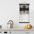 DateWorks - Calendrier Mural de 16 Mois 2025 Collection d'horreur - 12 po x 12 po - Bilingue-12 po x 12 po