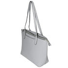 Nicci - Grand sac fourre-tout avec poche fendue - Gris-Noir - Polyuréthane