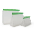 Sully - PEVA Snack Et Sacs De Rangement 3-Set - Vert-Fermeture à glissière à pression