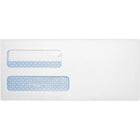 JAM Paper - Enveloppes Double Fenêtre #9 avec Redi-Seal, Blanc, 3 7/8 x 8 7/8, Paquet de 1000-Taille : 3 7/8 x 8 7/8 pouces