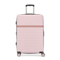 Bugatti - Lisbon Grande valise rigide - Rose-Fabriqué à partir d'un mélange durable d'ABS et de composite en polycarbonate