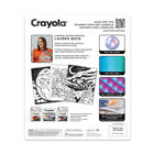 Crayola - Cahier à Colourier pour adultes de 32 p. - Mercure rétrograde-Signes du zodiaque, cartes de tarot et thèmes cosmiques inspirés de mercure rétrograde