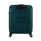 American Tourister - Surftime Valise de Cabine Spinner - sarcelle métallique-La serrure intégrée approuvée par la TSA offre une sécurité supplémentaire lors de l’enregistrement de vos bagages.