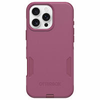 OtterBox - Coque Commuter avec MagSafe pour iPhone 16 Pro Max - Rouge Foxberry-Ouverture de précision pour une interaction facile avec les commandes de la caméra