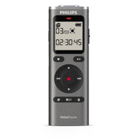 Philips - Enregistreur audio VoiceTracer DVT1170 - Gris-Microphone 360° de haute qualité pour une excellente qualité sonore