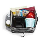 Foundry - Sac isotherme Sport avec quatre récipients emboîtables – Gris-Poche frontale à fermeture éclair pour téléphone, clés et autres objets essentiels