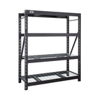CAT - Étagère industrielle à 4 tablettes - 60 po L x 24 po P x 72 po H-Connectez plusieurs étagères CAT pour des espaces plus grands