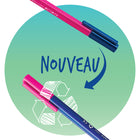 Staedtler − Feutres Triplus Broadliner − 1 mm − couleurs assorties − paquet de 20-pointe de 1 mm