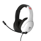 Turtle Beach - Casque de jeu filaire Airlite Fit pour Nintendo Switch – Blanc-Microphone bidirectionnel avec fonction Flip-to-Mute - Le microphone antibruit garantit une communication vocale limpide avec les coéquipiers, en minimisant les bruits de fond et les bruits ambiants. Lorsque vous ne l'utilisez pas, il vous suffit de relever le micro pour le mettre en sourdine et le garder à l'écart, offrant ainsi une expérience pratique et sans tracas pendant le jeu