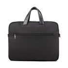Bugatti - Mallette d’affaires de la Collection Blake pour portable 15,6po - Noir-Panneau arrière équipé d’un passant trolley compatible avec la plupart des bagages à roulettes