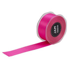 JAM Paper - Ruban de satin double face - 1 1/2" de large x 25 m - Rose vif-Taille : 1,5 po x 25 mètres