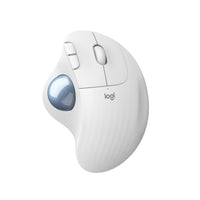 Logitech ERGO M575 - Souris sans fil à boule de commande - Blanc cassé-Design ergonomique et confortable: la forme de la souris s'adapte parfaitement à votre main et permet de réduire efficacement la pression exercée sur le bras et la main
