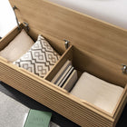 Modway - Render Établi de rangement - Chêne-Construction durable en panneaux de particules