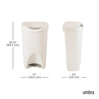 Umbra - Poubelle 5L Umbra Brim avec couvercle-7