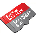 SanDisk - Carte microSD UHS-I Ultra Plus 32 Go-Enregistrez et stockez encore plus d'heures de vidéo Full HD