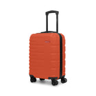 Swiss Mobility - Valise de cabine à coque rigide 21.50po de la collection QUAD - Orange-Fabriqué en ABS/PC léger et résistant