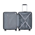 Samsonite - Way-Lite 21,5 po Valise de Cabine Spinner  - charbon-La serrure montée approuvée par la TSA offre une sécurité supplémentaire pour vos effets personnels