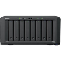 Synology - DS1825+ Serveur NAS DiskStation à 8 baies - AMD Ryzen V1500B - 8 Go de RAM-8 baies avec extension. Jusqu’à 360 To de stockage brut avec unité d’extension