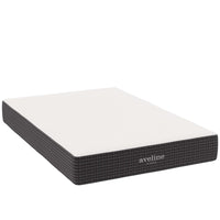 Modway - Aveline 10 po Matelas complet-Mousse à mémoire de forme infusée au gel de 3 po