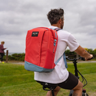 RovR - TravelR 24 Can Sac à dos isotherme souple - Corail-Bretelles réglables rembourrées prêtes pour le trail