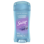 Secret - Antisudorifique et déodorant Fresh Clear Gel pour femme - 73 g - Lavande-72 h de protection contre les odeurs : la transpiration et les odeurs ne font pas le poids face à sa formule offrant 72 heures de protection contre les odeurs. au travail, à l’entraînement ou au cours d’une journée chargée, ce désodorisant garde les odeurs désagréables à distance jusqu’à 3 jours.