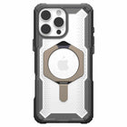 UAG - Coque Plasma XTE robuste avec MagSafe pour iPhone 16 Pro Max - Grise/Titane-Support intégré