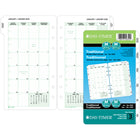 Day-Timer - Recharge datee 2026 2 pages/mois portable - 6 3/4 po H x 3 3/4 po l - bilingue-12 mois à onglet : janvier 2026 à décembre 2026