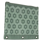 Pep Rally - Pochette pour reliure à 3 anneaux - Secret Garden-Design rayé à nœuds avec accents verts
