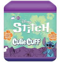 Excell Brands - Stitch les Cutie Cuffs-Les Cutie Cuffs sont d'adorables bracelets en peluche qui servent également d'accessoires amusants pour les enfants