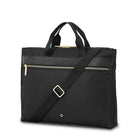 Samsonite - 14,1 po Mobile Solutions 2 Malette Fine Convertible - noir-Étuis pour ordinateur portable et poches pour tablettes rembourrés offrant plus de sécurité - convient à la plupart des ordinateurs portables de 14,1 po