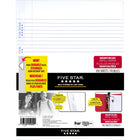 Five Star® - Papier de rechange renforcé, 8 1/2 po x 11 po, 100 feuilles-Ne déchirez jamais plus une page de cahier à anneau par inadvertance  