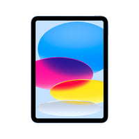 Apple - iPad 10eme generation, 10,9 po ecran Liquid Retina, Wi-Fi 6 + Cellular, puce A14 Bionic, 64 Go, iPadOS 16, Bleu-ecran Liquid Retina 10,9 po eclatant avec True Tone