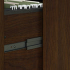 Bush Furniture Key West KWF130BC-03 Classeur latéral à 2 tiroirs Cerise Bing Lettre/Légal-Les glissières à roulement à billes à extension complète sur les tiroirs permettent un accès facile aux matériaux