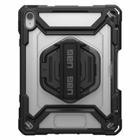 UAG - Étui Robuste Plasma Dragonne Rotative iPad 10.9 2022, Ice/Noir-Construction co-moulée robuste