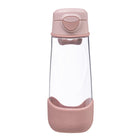 b.box - Bouteille Tritan Sport à Bec - 600ml - Écrasé de Rose (Blush Crush)-Gourde ergonomique de 600ml avec bec pour enfants actifs