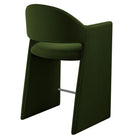 Modway - Talia 37 pouces Cuir végane Tabouret de comptoir - Vert mousse-Goupilles de pied protégeant le plancher