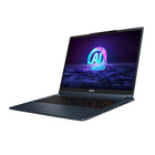 MSI - Ordinateur portable de jeu Stealth 16 AI Studio 16" - Intel Ultra 9 185H - GeForce RTX 4060 - 32 Go de RAM - SSD 2 To - Win 11 - Bleu étoile-Le Stealth 16 AI Studio A1V a été conçu avec une polyvalence infinie à l'esprit, vous permet de rester productif où que vous alliez. Avec un clavier de jeu RVB par touche et une protection multiple de la confidentialité des entreprises, quelle que soit votre façon de jouer, le Stealth 16 AI Studio A1V peut toujours s'adapter à votre style et sauvegarder toutes vo
