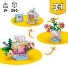 LEGO - Creator Bouteille de parfum au décor floral-Construisez et reconstruisez 1 des 3 modèles : bouteille de parfum, vase ou smoothie