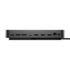 Dell - Station d'accueil USB-C pour ordinateur portable Pro Dock WD25-Mise à niveau pour le travail moderne : Élargissez votre champ de vision grâce à la prise en charge native de jusqu'à quatre écrans haute résolution. Gardez vos accessoires PC connectés et chargés grâce aux ports les plus récents, tout en restant productif grâce à des vitesses USB et réseau plus rapides.
