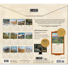 Lang - 2026 Au-Delà Des Bois Calendrier Mural Deluxe Mensuel - 30,5 cm l x 30,5 cm H - Anglais-Papier élégant gaufré façon lin