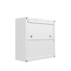 Manhattan Comfort - Ensemble de 2 armoires de garage modernes Fortress 30" - Blanc-12,5 po L x 30 po l x 30,3 po H
