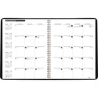 Mead - Cahier de rendez-vous hebdomadaire/mensuel 2026 - 11 po H x 8 1/2 po l - couleurs assorties - bilingue-Couverture en poly noir ou gris (choix de couleur non disponible)